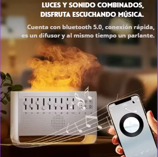 Humidificador Emovitt: Sueño Profundo y Bienestar al Instante.