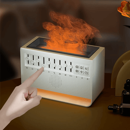 CalmFire® – Humidificador 7 en 1 que alivia el insomnio